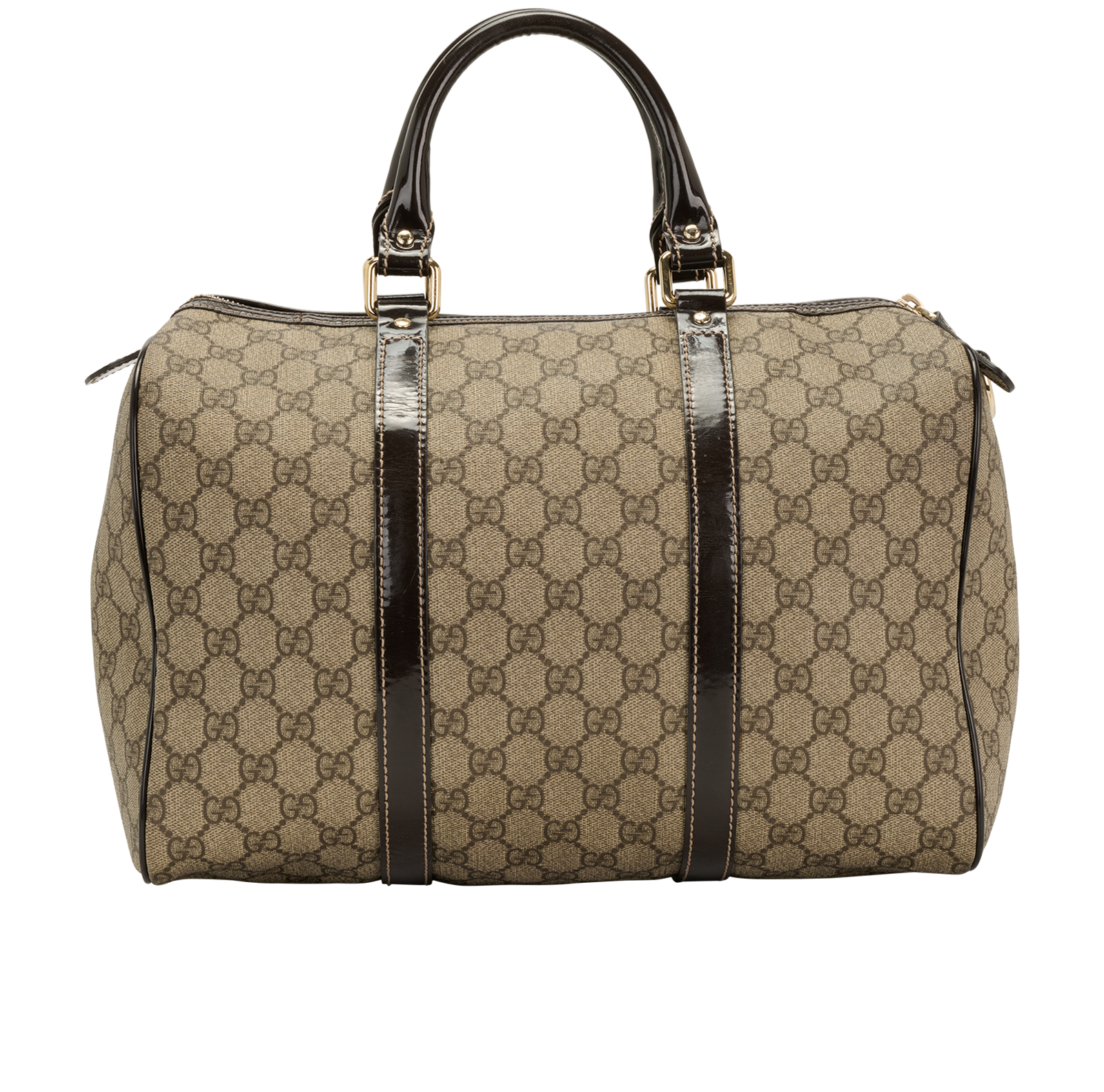 Joy Boston, &pound;310, Handbags, Brown, Canvas, Back view